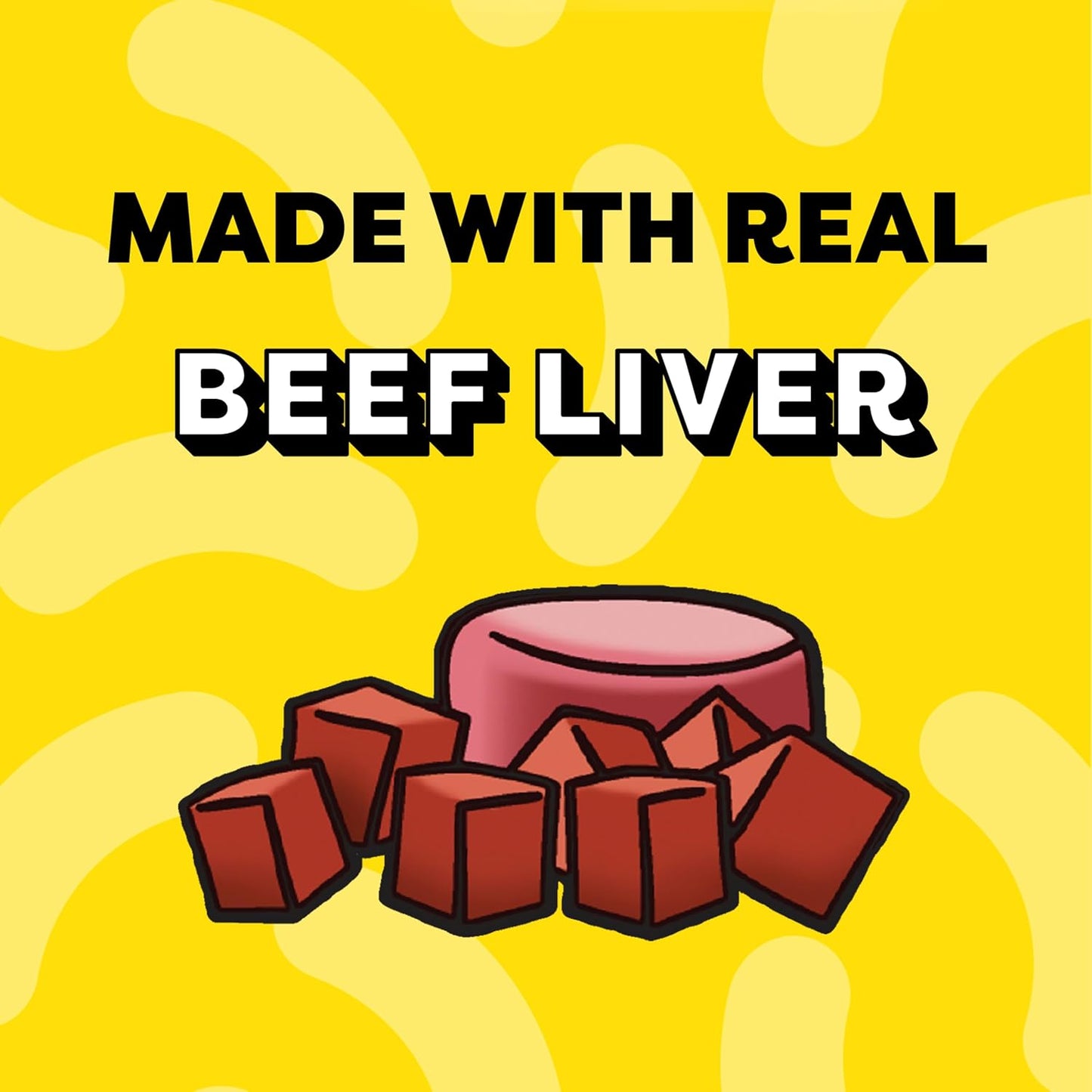 Creamy Puree with Beef Liver Lickable Cat Treats, 0.42 Oz Pouches, 4 Count (Pack of 11) - Total 44 Count
